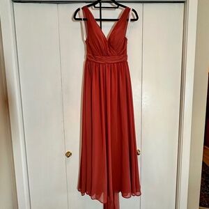 Beautiful flowing,  feminine maxi gown.  Perfect bridesmaid dress too!